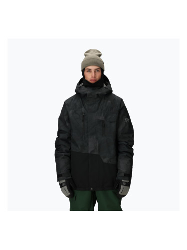 Мъжко яке за сноуборд 686 Geo Insulated black hemisphere