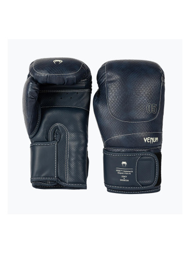 Боксови ръкавици Venum Impact Evo Scales midnight blue