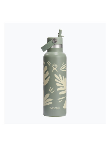 Термобутилка Hydro Flask Standard Flex Straw 620 ml botanical bliss/agave