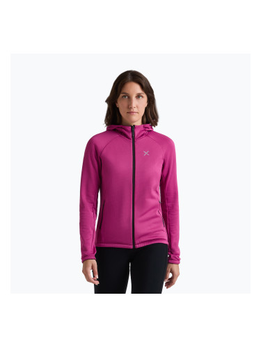 Дамски суитшърт Montura Fadis Grid Hooded Maglia baton rougue