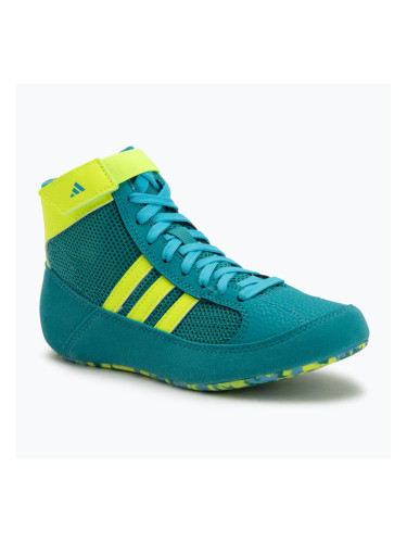 Детски обувки за борба adidas Havoc purple team/lucid lemon/signal cyan