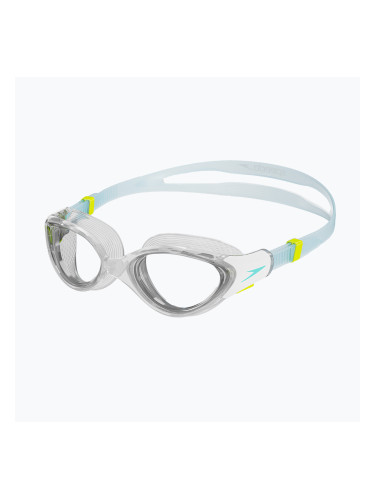 Дамски очила за плуване Speedo Biofuse 2.0 clear / white / marine blue / clear
