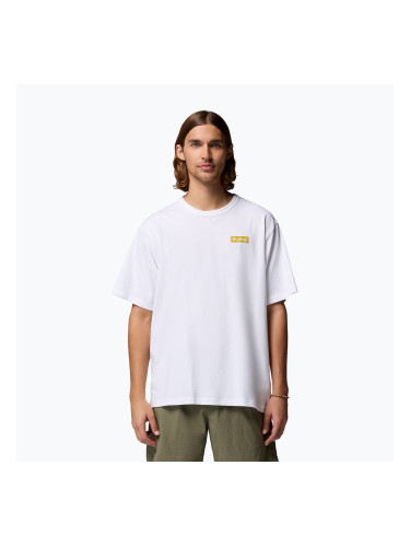 Мъжка тениска Columbia CSC Heavyweight Iconic white/repeated peaks