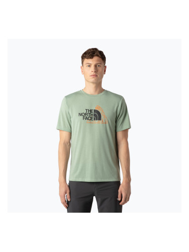 Мъжка тениска The North Face Mountain Foundation Graphic state moss