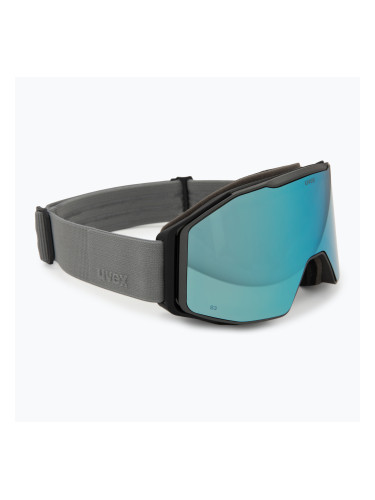 Скиорски очила UVEX Gravity FM rhino matt/mirror ice/green/clear