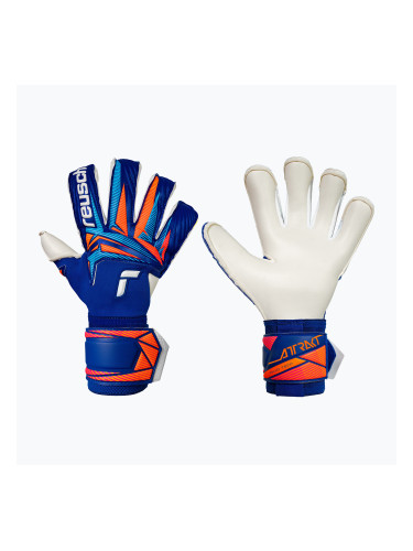 Вратарски ръкавици Reusch Attrakt Duo Evolution sharp blue/white/shocking orange