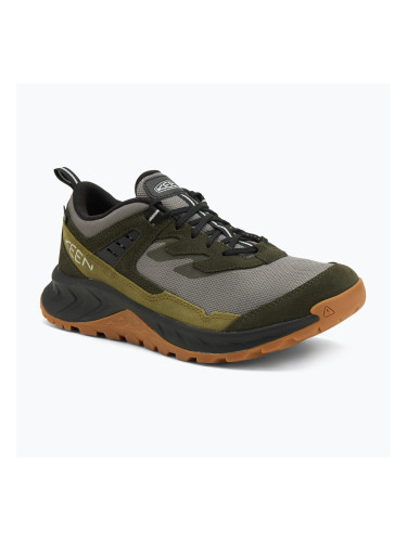 Мъжки обувки за трекинг KEEN Hightrail Waterproof Steel grey/forest night