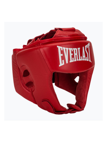 Боксьорска каска Everlast Amateur Competition Headgear red
