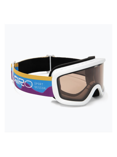 Детски скиорски очила Giro Chico 2.0 Jr purple waves/amber rose