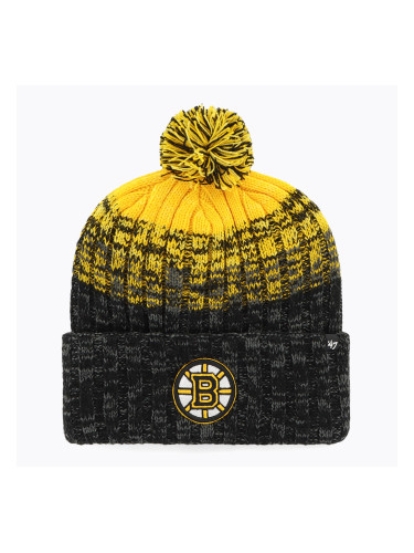 Зимна шапка 47 Brand NHL Boston Bruins Cascade black