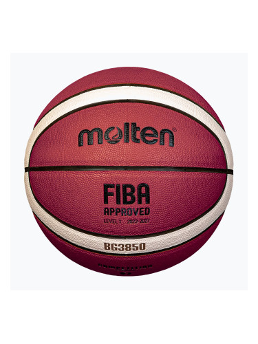 Баскетболна топка Molten basketball B7G3850 FIBA brown размер 7