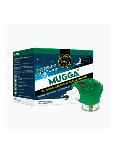 Електроконтактен репелент срещу комари+ пълнеж за Mugga 45 нощи