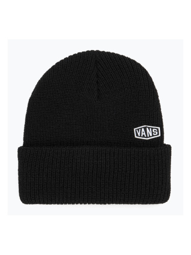 Зимна шапка Vans Hex Patch Cuff Beanie black