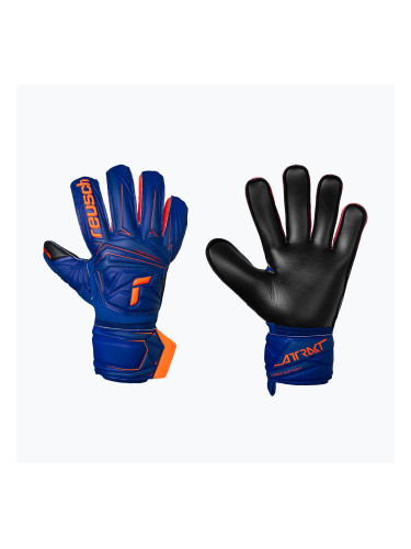 Вратарски ръкавици Reusch Attrakt Infinity Finger Support sharp blue/shocking orange/black