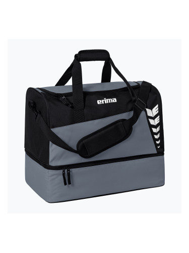 Спортна чанта ERIMA Six Wings Sports Bag With Bottom Compartment 94,5 l slate grey/black