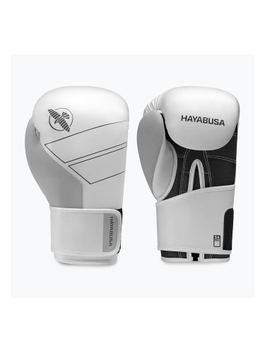 Hayabusa S4 Кожени бели боксови ръкавици