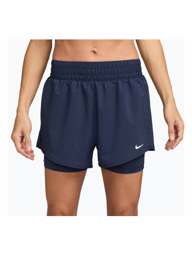 Дамски шорти Nike One Dri-Fit High-Waisted 3“ 2In1 midnight navy