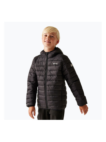 Детско пухено яке REGATTA Junior Hooded Marizion black