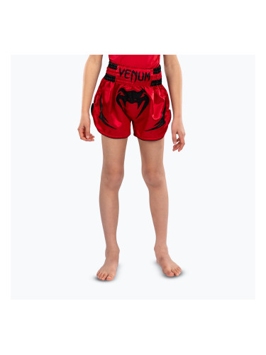 Venum Inferno Muay Thai Jr детски шорти за тренировка червени