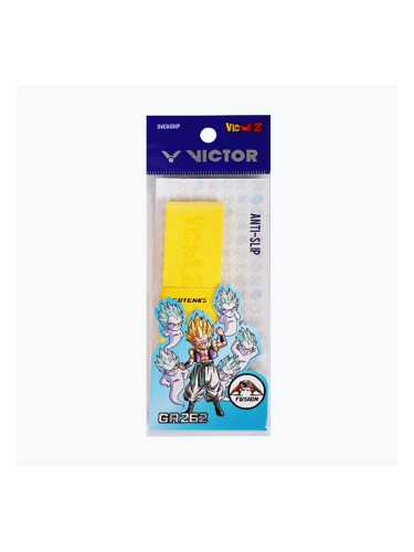 Обвивка за ракета за бадминтон VICTOR Dragon Ball Z Grip неоново жълто