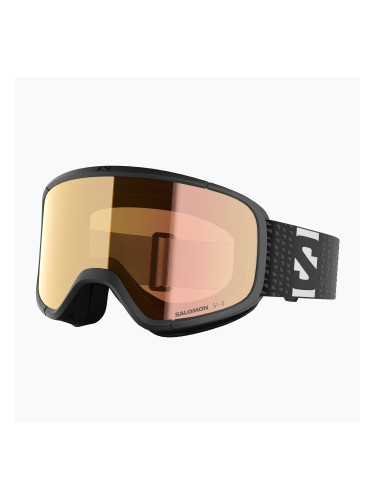 Скиорска маска Salomon Aksium 2.0 Photo black/photo mi red