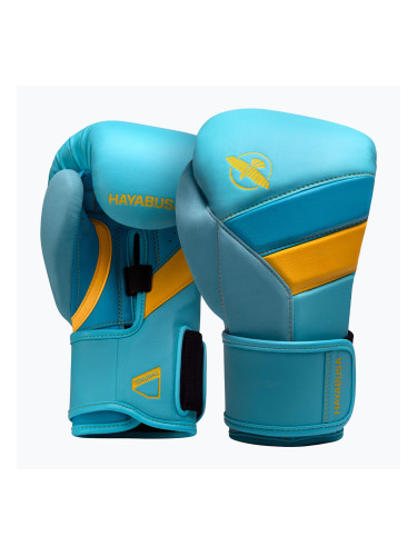 Боксови ръкавици Hayabusa T3 blue/yellow