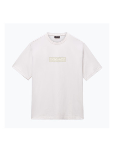 Мъжка тениска Napapijri S-Box Logo white whisper