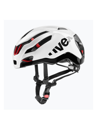 Велосипедна каска UVEX Race 9 white/black