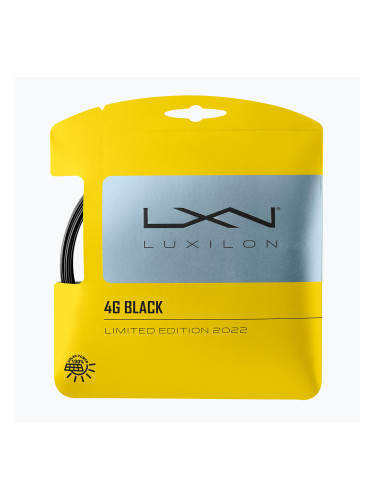 Тенис корда Luxilon 4G 125 комплект 12,2 m black