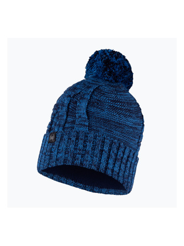 BUFF Зимна шапка от трикотаж и полар Blein лазурно синя