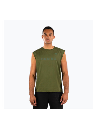 Мъжка тениска Venum Boxing VT Sleeveless military green