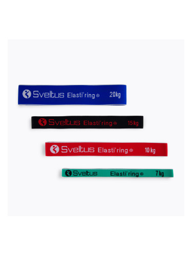 Sveltus Комплект от 4 кутии за пръстени Elasti'ring цвят 0149