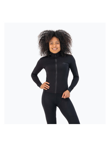 Дамски суитшърт за колелоездене Rogelli Distance black