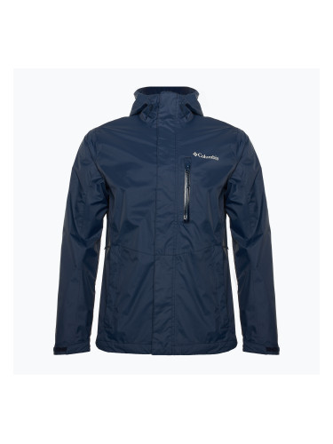 Мъжко яке за дъжд Columbia Pouring Adventure III, collegiate navy