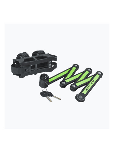 Ключалка за велосипед Kellys зелена FOLD 30