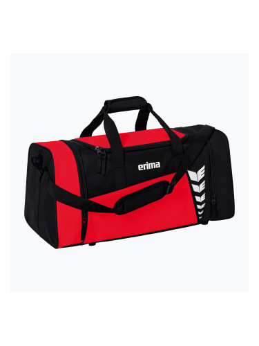 Спортна чанта ERIMA Six Wings Sports Bag 49,5 l red/ black