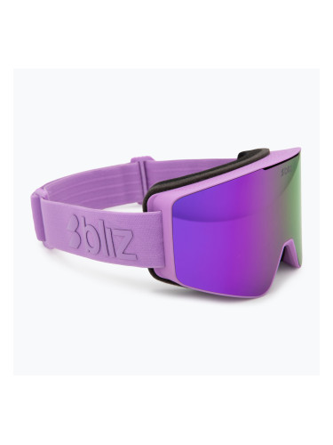 Скиорски очила Bliz G001S matte purple/brown/purple multi