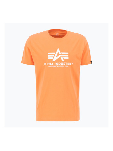 Alpha Industries мъжка тениска Basic tangerine