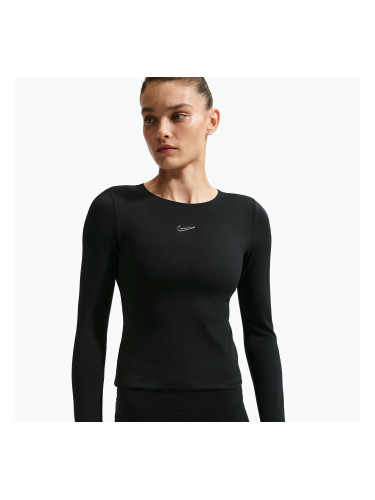 Дамска блуза с дълъг ръкав Nike Fitted black