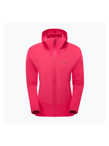 Дамско софтшел яке Rab Borealis Hoody watermelon