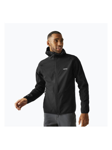 Мъжко софтшел яке REGATTA Arec III black/black