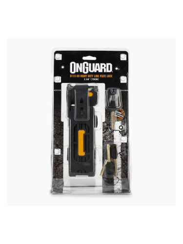 ONGUARD Heavy Duty Link Plate Lock K9 FOLDING 8113 5 x Key Code Yellow ONG-8113