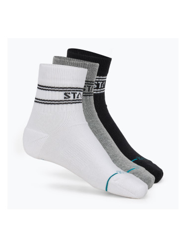 Stance Basic Quarter 3 чифта многоцветни чорапи