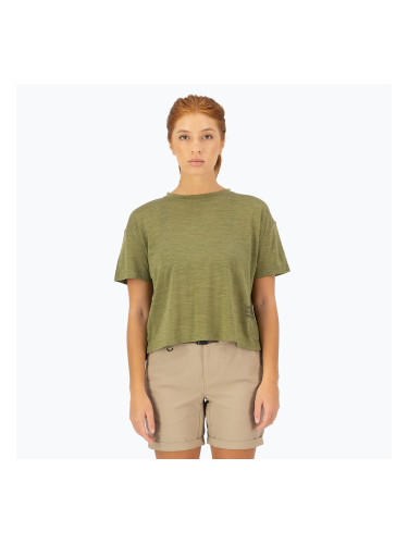 Дамска термо тениска Mons Royale Zephyr Tencel Boxy fern