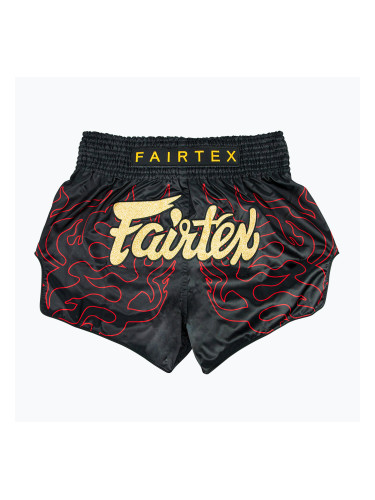 Тренировъчни шорти Fairtex Muay Thai BS1920 'Lava' черни