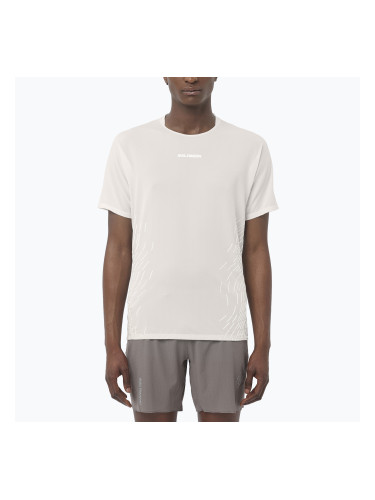 Мъжка тениска за бягане Salomon Sense Aero GFX whisper white