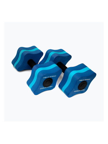Aquafitness дъмбели AQUA-SPEED сини 167