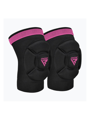 RDX K5 Hosiery Knee Foam протектори за колене черни/розови