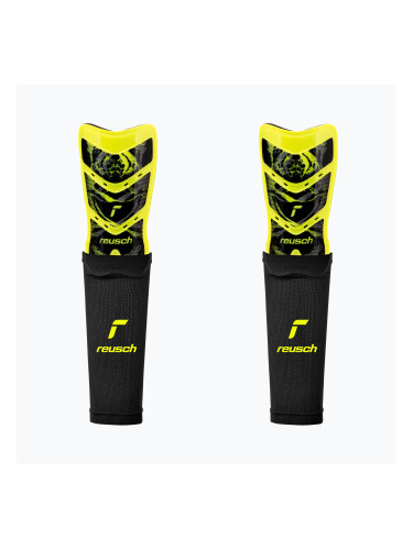 Протектори за подбедрици Reusch Shinguard Attrakt Supreme safety yellow/black