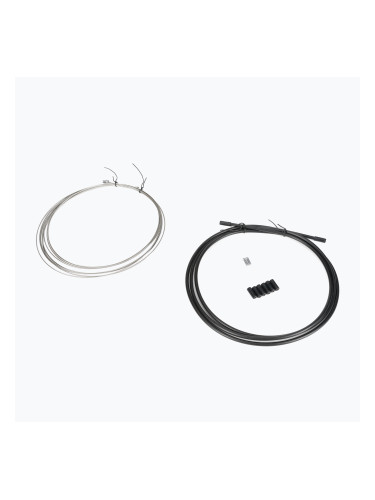 Комплект кабел за дерайльор и кабел за шосе на Shimano черен Y60098501